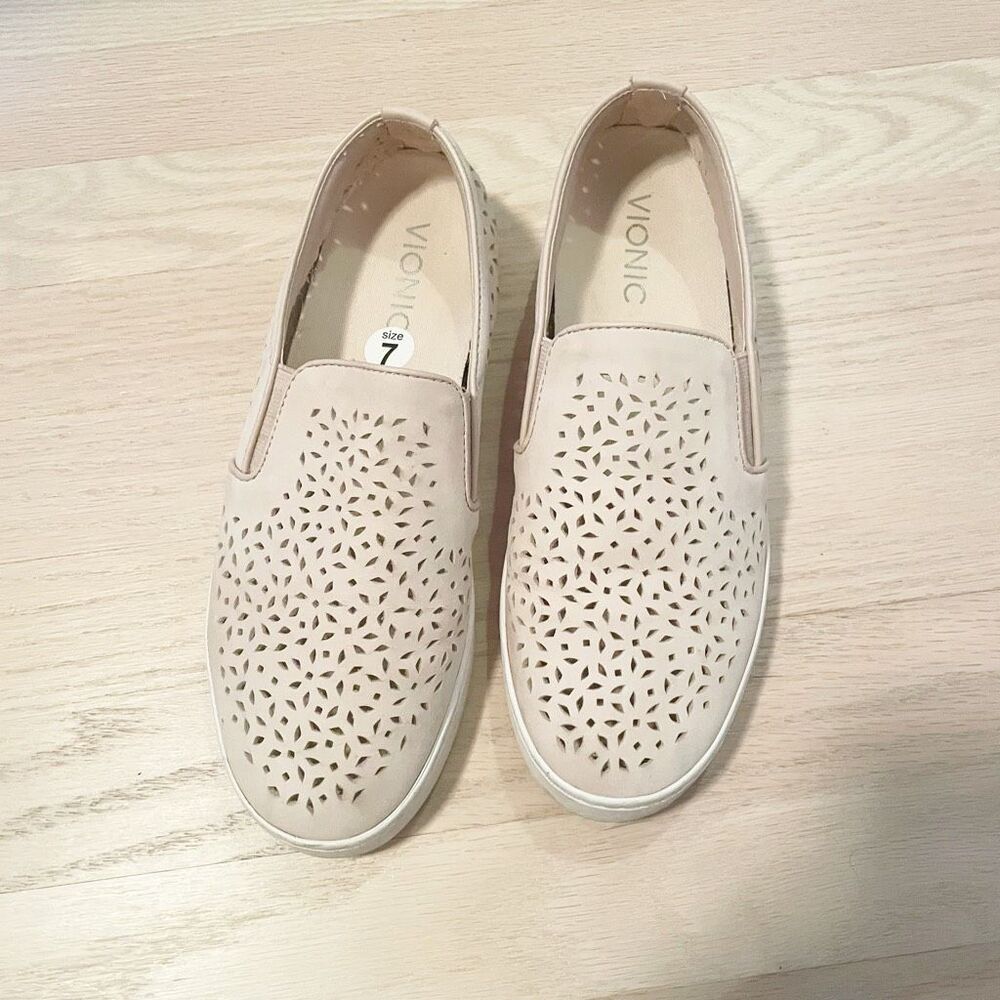 Vionic Splendid Midi Perf Slip On Ballet Slipper … - image 4